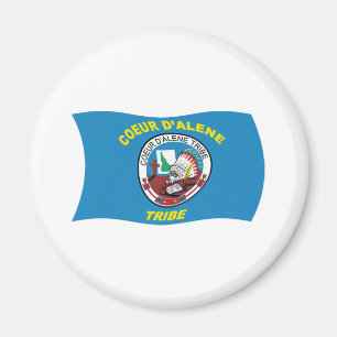 Coeur d'Alene Flaggmagnet Magnet