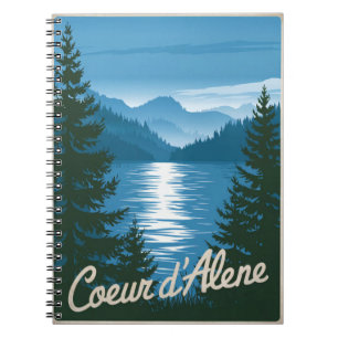 Coeur d'Alene Idaho Anteckningsbok
