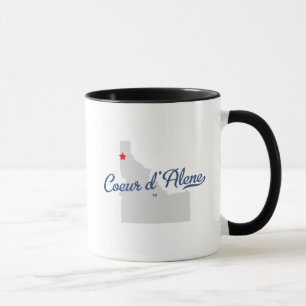 Coeur D'alene Idaho legitimationskjorta Mugg