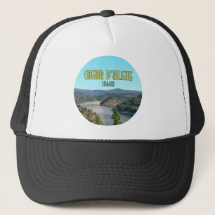 Coeur d'Alene Idaho Souvenir Keps