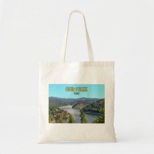 Coeur d'Alene Idaho Souvenir Tygkasse