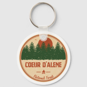 Coeur d'Alene National Forest Nyckelring