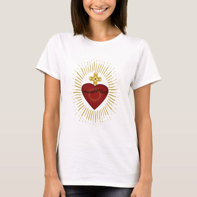 Coeur de Jésus T Shirt (Framsida)