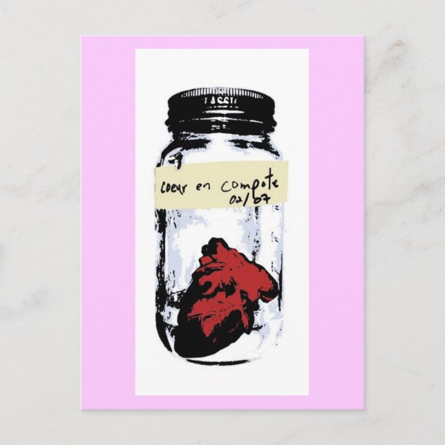 Coeur en Compote Vykort (Framsida)