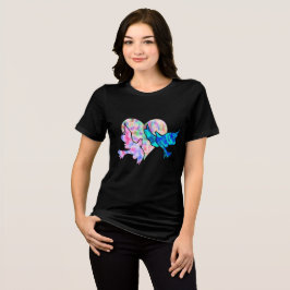 Coeur entourer de pigeon t shirt