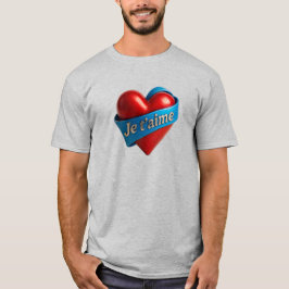 Cœur Je T’aime T Shirt