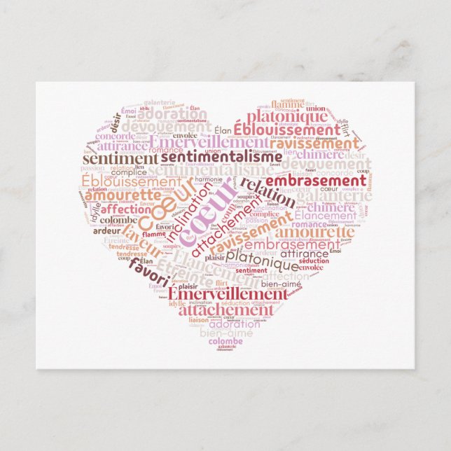 coeur vykort (Framsida)