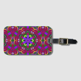 Coeurs kaléidoscope - Hearts-tavla kaleidoskop Bagagebricka