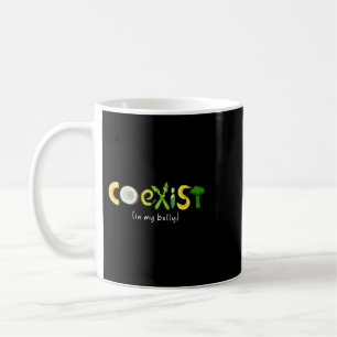 Coexistera Vegetable Broccoli Parody Funny Vegan A Kaffemugg