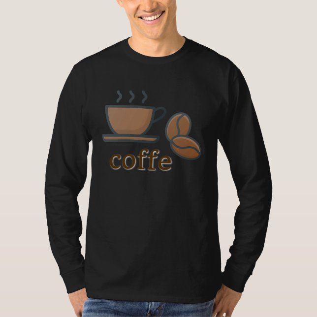 coffe    breakfast t shirt (Framsida)