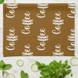 coffe cafe texto kökshandduk