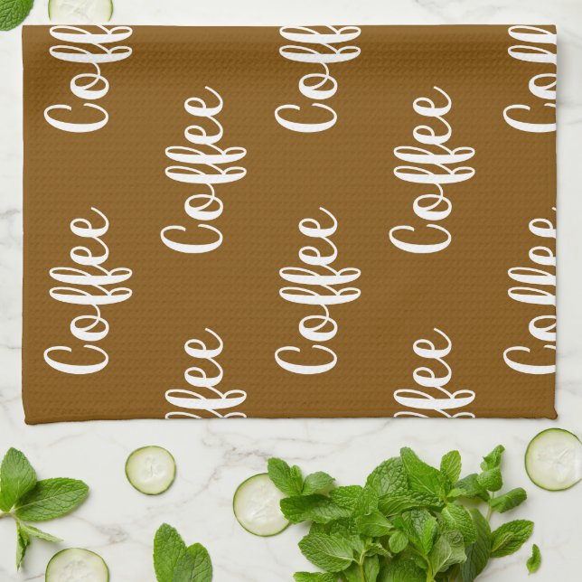 coffe cafe texto kökshandduk (Vikta)