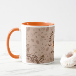 Coffe Lovers Club Mental Energi Citat Wraparound  Mugg