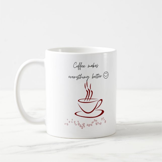 coffe MUG Kaffemugg (Vänster)