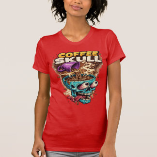 Coffe Skull Dam T-Shirt