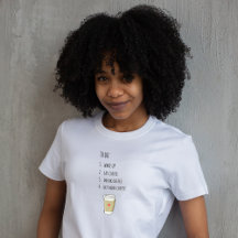 Coffe To-Do List T-Shirt