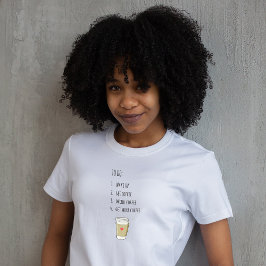 Coffe To-Do List T-Shirt