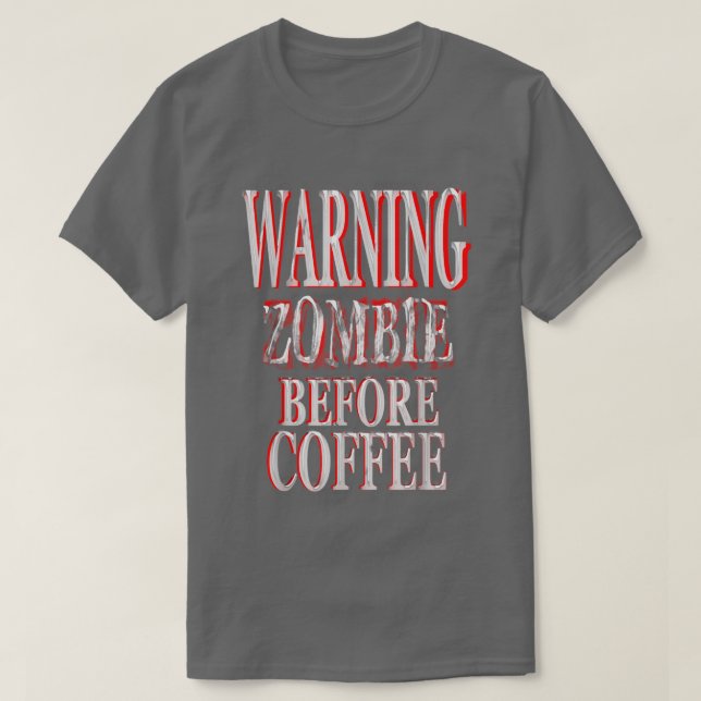 Coffee 1208 t shirt (Design framsida)