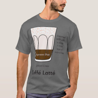 Coffee Addict Caff Latt 2 T Shirt