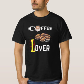 Coffee Älskare Aesthetic Caffeine Addict T Shirt