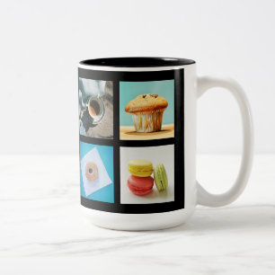 Coffee Älskare anpassningsbar monogram mugg 2