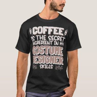 Coffee älskare Costume Designer T Shirt