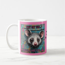Coffee Älskare Gift. Caffiene-rådgivare Kaffemugg
