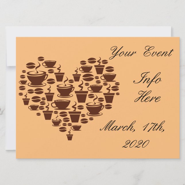 Coffee Älskare Heart Thunder_Cove (Framsida)