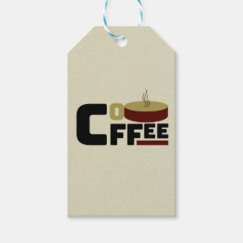 "Coffee Älskare Klubb"T-Shirt Presentetikett