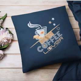 Coffee Älskare som har designerats Kudde