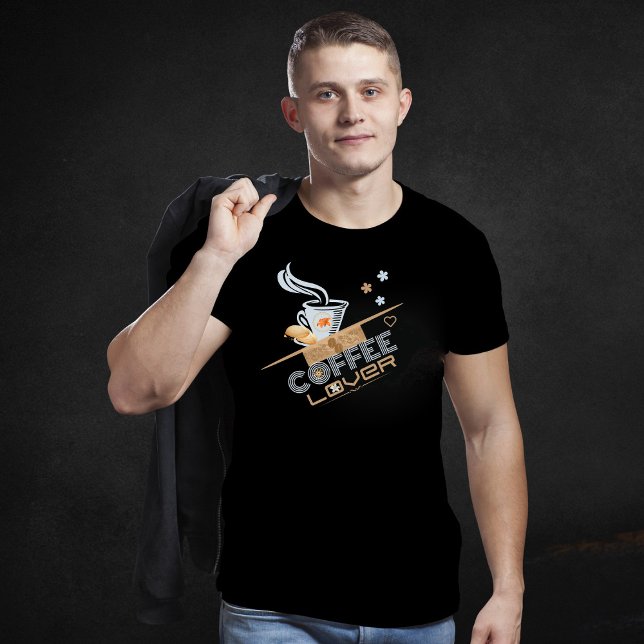 Coffee Älskare som har designerats T Shirt (Skapare uppladdad)