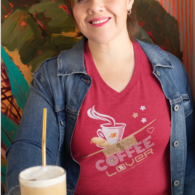 Coffee Älskare som har designerats T Shirt (Skapare uppladdad)