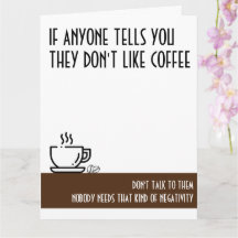 Coffee Älskare stort Brown Birthday