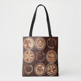 Coffee Älskare Tote Bag Tygkasse