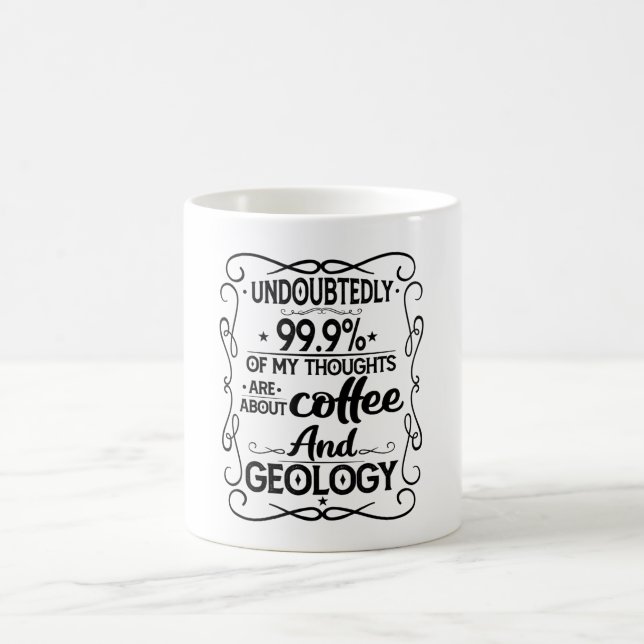 Coffee And Geology Kaffemugg (Center)