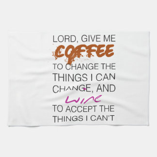 Coffee and Wine Kökshandduk