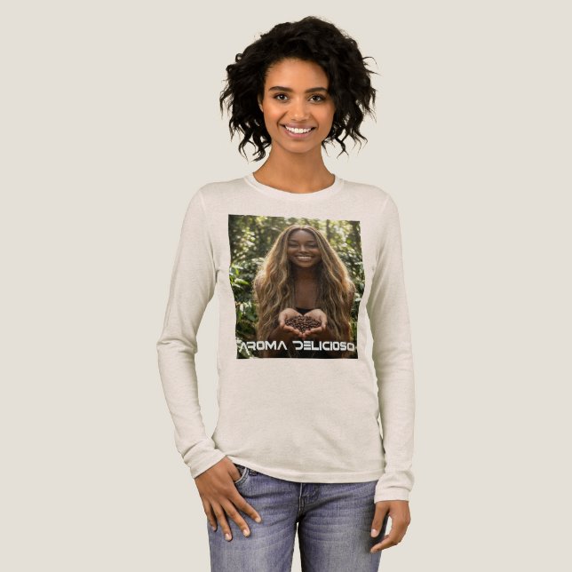 COFFEE - AROMA DELICIOSO T SHIRT (Hel framsida)