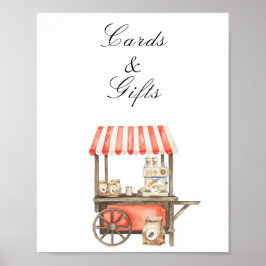 Coffee baby shower - Cards and Gifts Poster