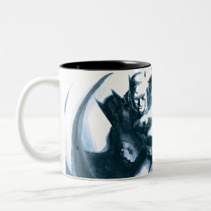 Coffee Batman Två-Tonad Mugg