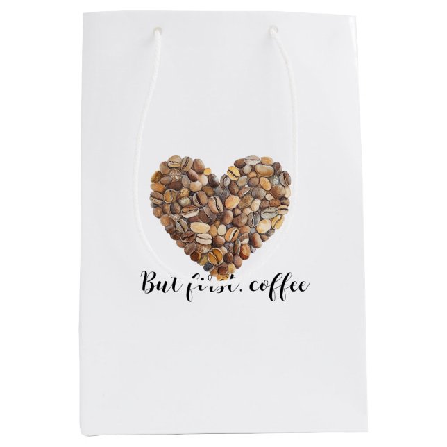 Coffee Bean älskar kaffe först (Framsidan)