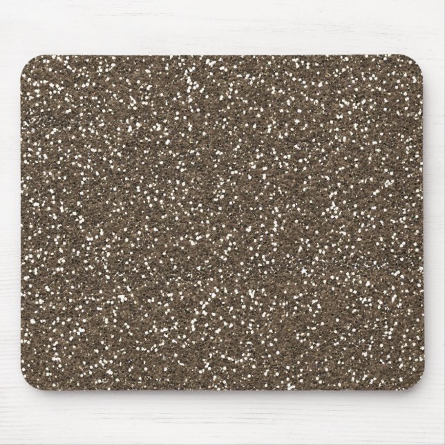 Coffee Bean Faux Glitter Musmatta (Framsidan)