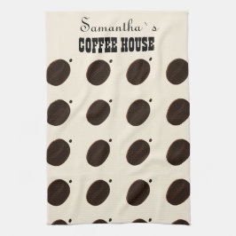 Coffee Bean Märkesvaror Professionell  Kökshandduk
