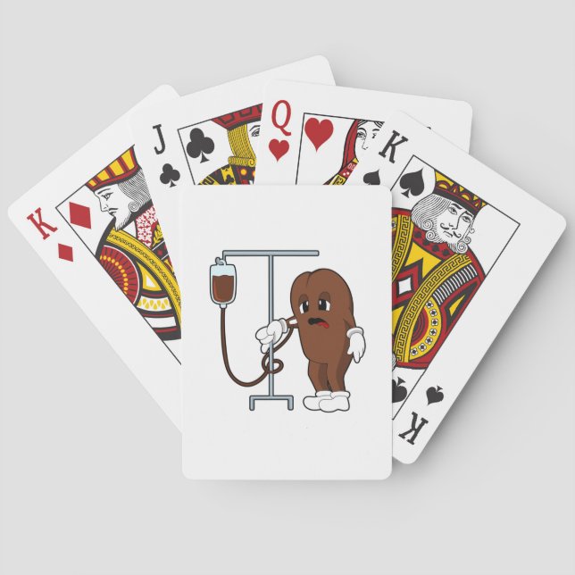 Coffee bean with Coffee pot Casinokort (Baksidan)