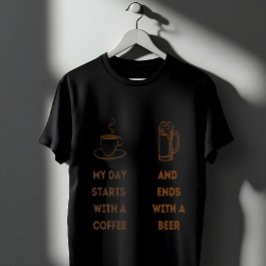 Coffee Beer T Shirt