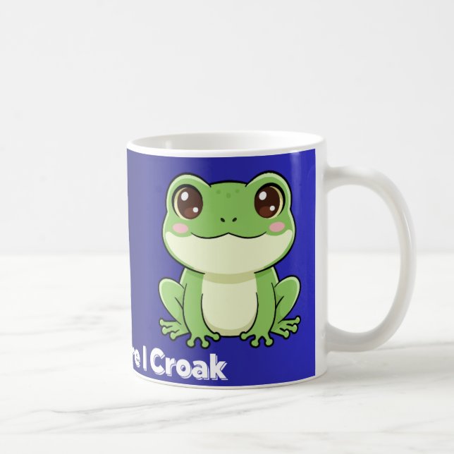 Coffee Before Croak Frog Mug Kaffemugg (Höger)