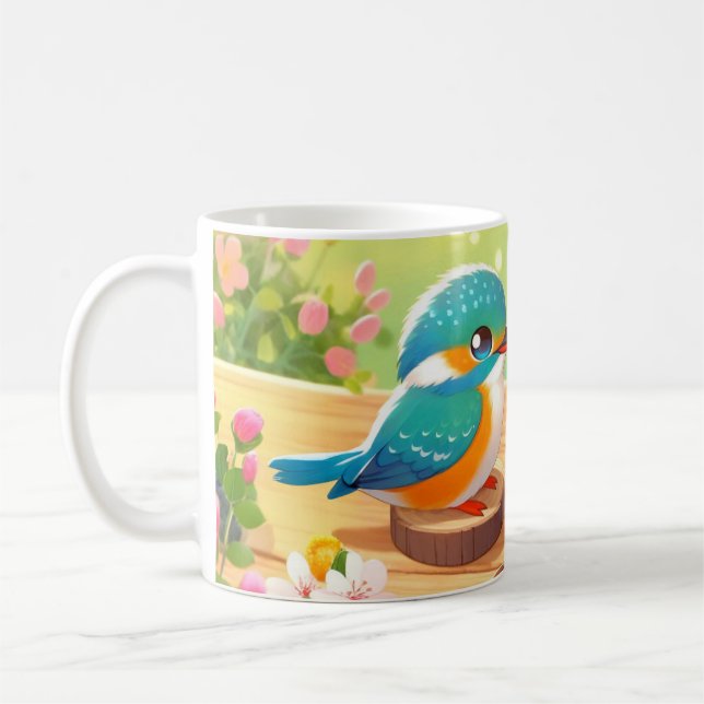 coffee birds kaffemugg (Vänster)