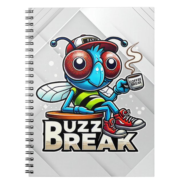 Coffee Break Buzz Anteckningsbok (Framsidan)
