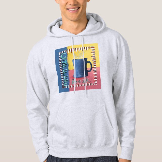 Coffee Break Hoodie (Framsida)