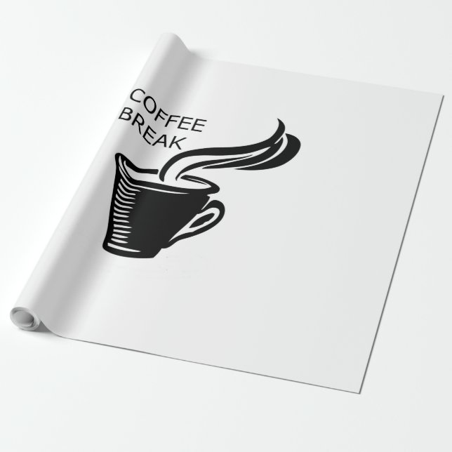 Coffee Break Presentpapper (Utrullad)
