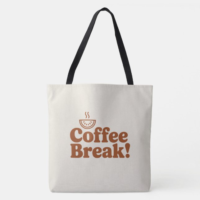 Coffee break tygkasse (Framsida)